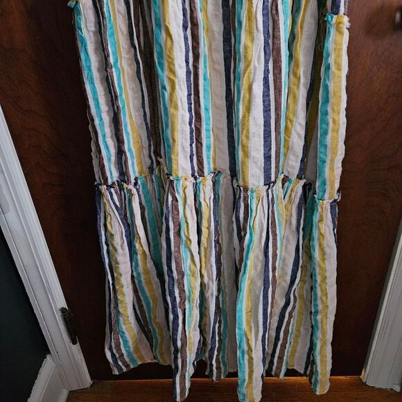 Anthropilogie Linen Maxi Dress - Picture 4 of 9